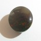 Batu Black Opal Oval Cab 2.10 carat Foto Bawah Batunya