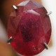 Oval Top Blood Red Ruby 2.54 carat Dijamin Asli!