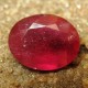 Oval Top Blood Red Ruby 2.54 carat Keaslian Mudah Terlihat!