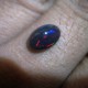 Black Opal Imut Oval Cab 0.85 carat untuk Cincin Pria dan Wanita
