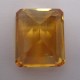 Batu Citrine Orangy Yellow Bening 3.35 carat Lihat Bagian Bawah
