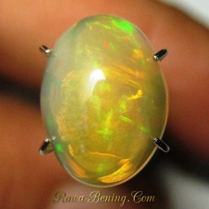 Opal Teh Pelangi Luster Neon Warna Warni 1.85 carat