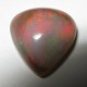 Pear Rainbow Opal 3.10 carat Top Fire