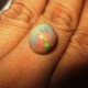 Keindahan Cahaya Jarong Multi Color dari Greyish Opal Pelangi 4.70 carat