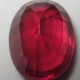 Batu Permata Ruby 2.71 carat (foto sisi bawah)
