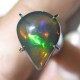 Pear Neon Green Black Opal 1.50 carat cocok untuk hadiah ke Istri