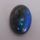 Batu Black Opal Hijau Oranye 1.85 carat