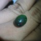 Batu Mulia Black Opal Rintik Neon Green 2.50 carat