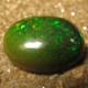 Jual Batu Mulia Natural Black Opal Rintik Neon Green 2.50 carat www.rawa-bening.com