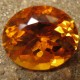  Batu Permata Natural Top Fire Citrine Orangy Yellow Oval 7.69 carat
