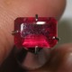 Batu Mulia Octagon Facet Cut Ruby 1.21 carat
