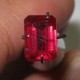 Batu Mulia Octagon Facet Cut Ruby 1.21 carat Exclusive Luster!