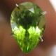 Batu Permata Natural Peridot Pear Shape 3.35 carat