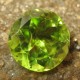 Batu Mulia Natural Round Yellowish Green Peridot 1.80 carat