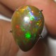 Pear Shape Black Opal 1.95 carat