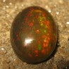 Batu Mulia Black Opal Gradasi Jarong Rintik 2.40 carat