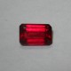 Batu Ruby Vivid Red Octagon Cut 2.59 carat
