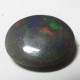 Bagian Belakang Natural Black Opal Hutan Pelangi 1.75 carat