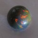 Batu Mulia Black Opal Jarong Lurik Bundar 2.10 carat