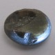 Tampilan belakang Batu Mulia Black 6 Ray Star Sapphire 6.25 carat