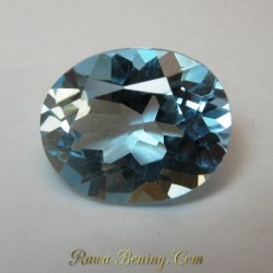  Batu Permata Baby Swiss Blue Topaz 3.25 carat