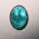 Batu Mulia Natural Zamrud Hijau Pekat Oval VS 1.75 carat