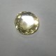 Batu Round Cut Light Yellow Citrine 4.35 carat