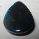 Batu Mulia Black Opal Bluish Pear Shape 1.95 carat