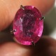 Batu Permata Ruby Oval Cut 1.75 carat