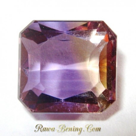 Batu Light Purple Yellow Ametrine 3.85 carat