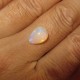 Batu Mulia Natural White Opal Neon Green Pear 1.60 carat