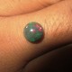 Batu Cincin Black Opal Round Cab Neon Green 1.25 carat
