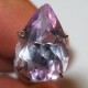 Natural Amethyst Light Purple Pear Shape 2.40 carat