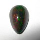 Black Opal Pear Hijau Rintik Merah 1.65 carat