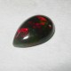 Batu Mulia Black Opal Pear RGB 1.45 carat