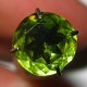 Permata Natural Green Peridot Round Cut 1.25 carat