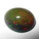 Batu Black Opal Hutan Pelangi Oval Cab 1.25 carat