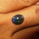 Batu Cincin Black Opal Multi Color 2.25 carat