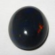 Batu Black Opal Kebiruan 3.30 carat