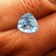 Batu Permata Natural Sky Topaz Triangular 3.45 carat