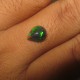 Natural Black Opal Luster Hijau Pear 0.90 carat
