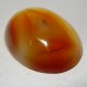 Batu Akik Orange Yellow Chalcedony 34.53 carat