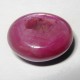 Tampak Belakang Batu Mulia Star Ruby Pinkish Red 14.41 carat
