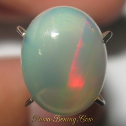 Batu Mulia Natural Opal Half Rainbow 1.48 carat