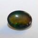 Batu Mulia Natural Greenish Black Opal 3.60 Carat