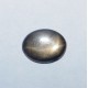 Batu Mulia Asli Black Star Sapphire Pipih 1.26 Carat