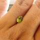 Batu Permata Natural Oval Olive Green Peridot 1.25 Carat