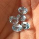 5 Pcs Blue Topaz alami 4.8 carat harg amurah tapi asli dan berkualitas!