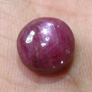 Ruby Star Round Cabochon 6.25 cts