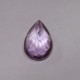 bagian bawah batu Purple Amethyst 3.20 cts